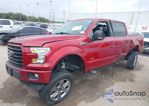 2016 Ford F-150 Xlt z USA, uszkodzony, nr VIN 1FTEW1CP2GKF16605
